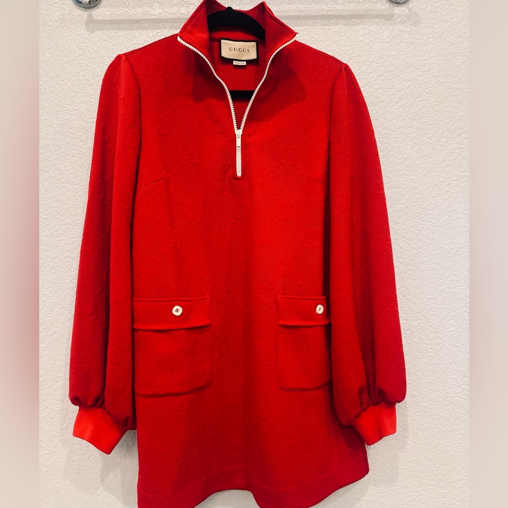 Gucci dress in red